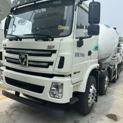 XCMG 8×4 Mixer Truck WP8.350, Imported Hydraulics, Nationwide After-sales