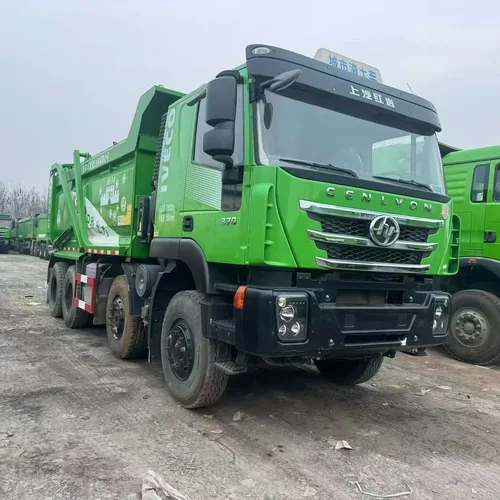 SAIC Hongyan Genlyon C6 5.6m Urban Muck Truck, Shangchai 370HP Euro VI