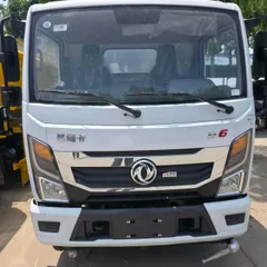 Dongfeng D6 7-ton Blue Multifunctional Water Sprinkler Truck / Dust Suppression Truck