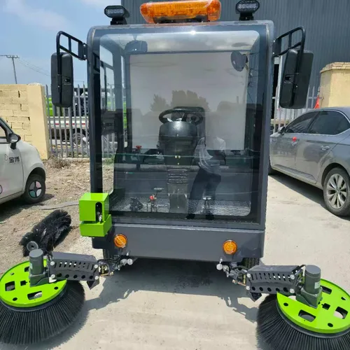 Electric Ride-on Road Sweeper