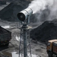 Eagle Eye AI Intelligent Fog Gun Equipment Sprayer for Precise Dust Suppression of Coal Piles in Coal Logistics Park