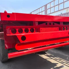 定制款平板运输半挂车 9-13 米长 / 1-2 米前挡 普货 / 设备运输