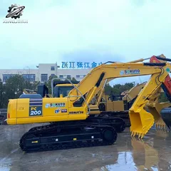 Used Komatsu200 Crawler Excavator