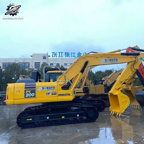 Used Komatsu200 Crawler Excavator