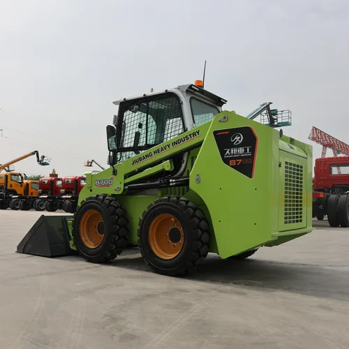 B700 Skid Steer Loader – Yanmar 49.9kW Engine | 241N·m Torque | High Flow Option | Compact & Efficient