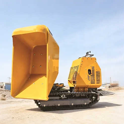 High Quality Crawler Mini Dumper EPA CE EURO 5 Farm Garden Diesel Engine All Terrain Tracked Transport Dump Truck 1200kg Mini Dumper