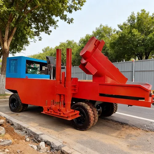 2000 type curbstone forming machine