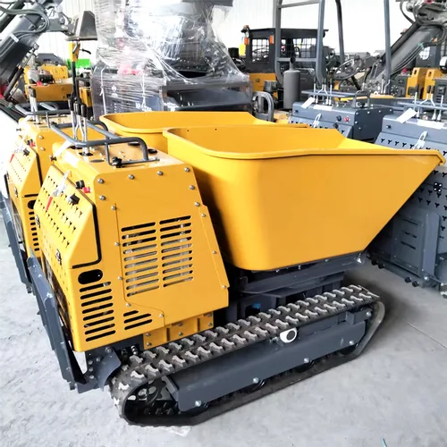 High Quality Crawler Mini Dumper EPA CE EURO 5 Farm Garden Diesel Engine All Terrain Tracked Transport Dump Truck 1200kg Mini Dumper