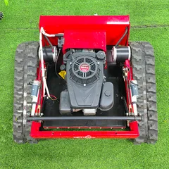 Fast delivery Self Propelled Garden Mower Mowers Lawn Rotary Tracked All TerrainRemote Control Weed Mowing Machine