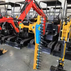 1m/1.5m Dual-use Excavator Hedge Trimmer for 1-8 Ton Mini Excavator