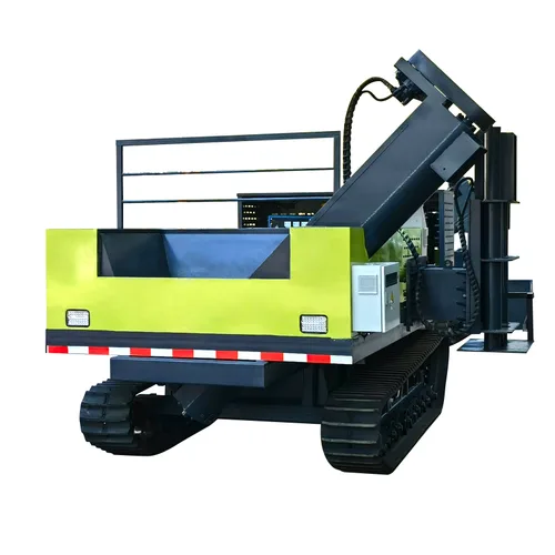 Rubber track curbstone forming machine