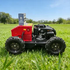 Multi-Functional Crawler Lawn Mower Customize Smart Remote Control High quality 360-Degree Rotating Weeder Garden Lawn Mower