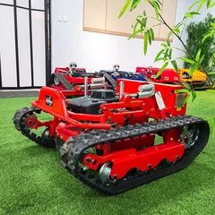 Remote Controlled Tracked Lawn Mower Customize Orchard Lawn Mower AgriculturalLawn And Garden Reclamation Self-Propelled Grass