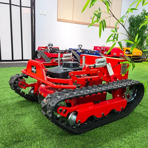 Remote Controlled Tracked Lawn Mower Customize Orchard Lawn Mower AgriculturalLawn And Garden Reclamation Self-Propelled Grass
