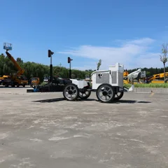 Industrial Floor Wide-width Laser Leveling Machine, 60-300mm Leveling Thickness, Optional Leica/Topcon Systems