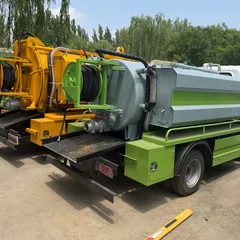 Sewage Suction & High-Pressure Cleaning Truck | 3–15m³ Vacuum Tank