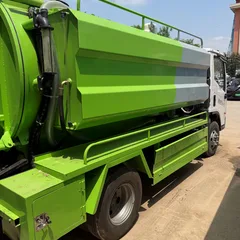 Combination Vacuum Sewer Cleaner Truck | High Efficiency & Low Noise