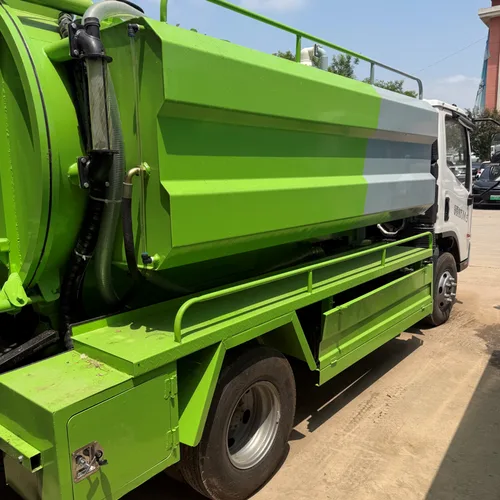 Combination Vacuum Sewer Cleaner Truck | High Efficiency & Low Noise