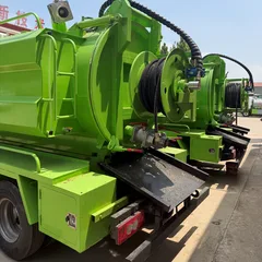 Combination Vacuum Sewer Cleaner Truck | High Efficiency & Low Noise