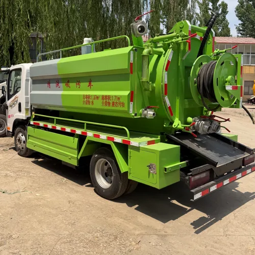 Combination Vacuum Sewer Cleaner Truck | High Efficiency & Low Noise