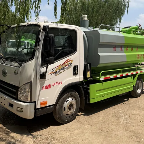 Industrial Vacuum Cleaning Truck | Sewer Jetting & Waste Removal Vehicle