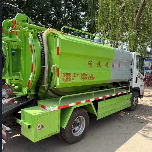 Industrial Vacuum Cleaning Truck | Sewer Jetting & Waste Removal Vehicle