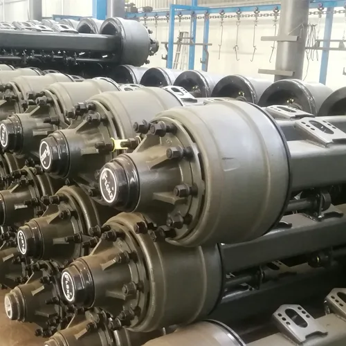 Liangshan-made Semi-Trailer Axle Parts, 13-Ton Load Capacity, For Coal/Heavy-duty Conditions