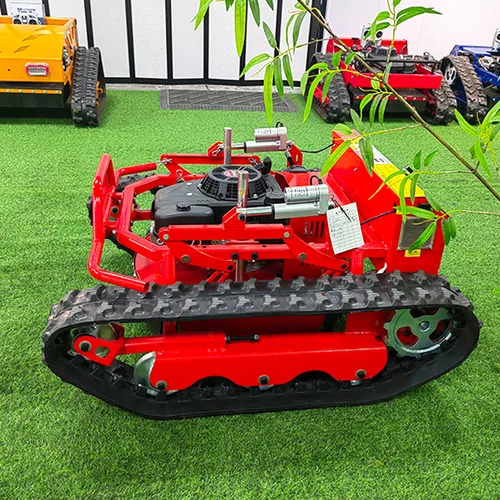 Remote Controlled Tracked Lawn Mower Customize Orchard Lawn Mower AgriculturalLawn And Garden Reclamation Self-Propelled Grass