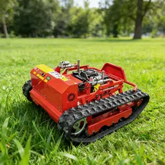 Remote Controlled Tracked Lawn Mower Customize Orchard Lawn Mower AgriculturalLawn And Garden Reclamation Self-Propelled Grass