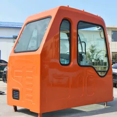 Doosan DH Series Excavator Cab Assembly, New OEM Style, Construction Equipment Parts