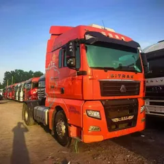 Used Sitrak 4×2 Tractor Truck, Euro V 460HP, MAN Engine Steel Suspension, Valid Inspection & Insurance