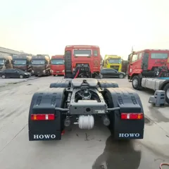 Used Howo TX Flat-roof Tractor Truck, 440HP, MAN Technology Engine, Sinotruk 12-speed, Export Available