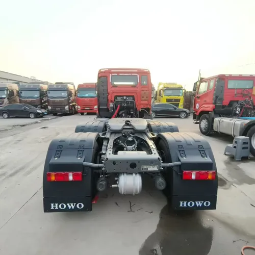Used Howo TX Flat-roof Tractor Truck, 440HP, MAN Technology Engine, Sinotruk 12-speed, Export Available