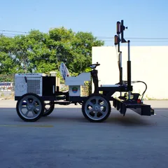 JB31-25 Laser Concrete Screed, Honda/Loncin Power, Hydraulic Auger Paving