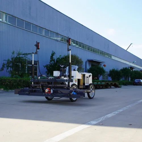 JB31-25 Laser Concrete Screed, Honda/Loncin Power, Hydraulic Auger Paving