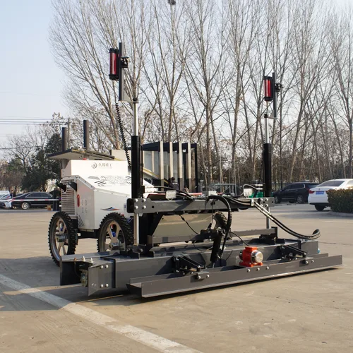 Jiubang Heavy Industry Laser Concrete Paving Screed, 22.8KW, 2500mm Vibrating Plate