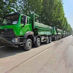 New Stock Sinotruk Haohan 8×4 Dump Truck, Euro VI Weichai 340HP, Nationwide Transfer