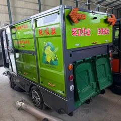 Electric Ride-On Floor Sweeper with Closed Cabin, Compact Road Cleaning Equipment