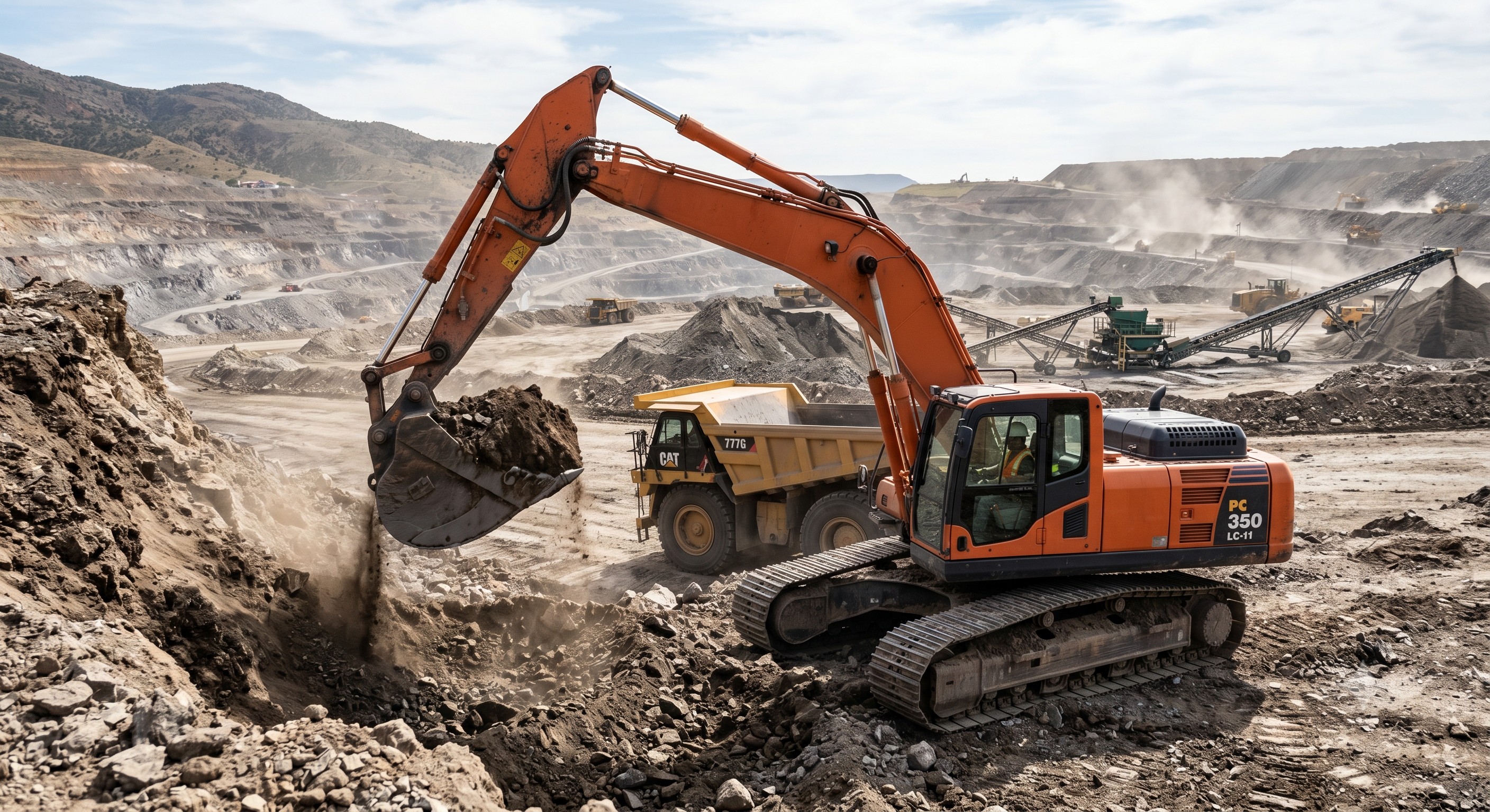 Track-mounted Excavator 35 Ton | Tier 4 Final Heavy-Duty Crawler Excavator for Export