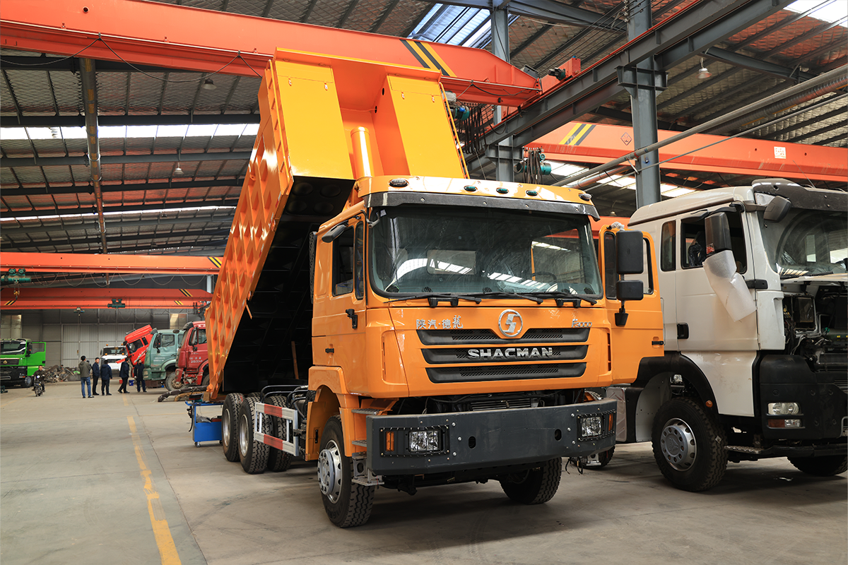 Shacman F3000 Dump Truck, 380HP Weichai Engine, Construction Muck Hauler