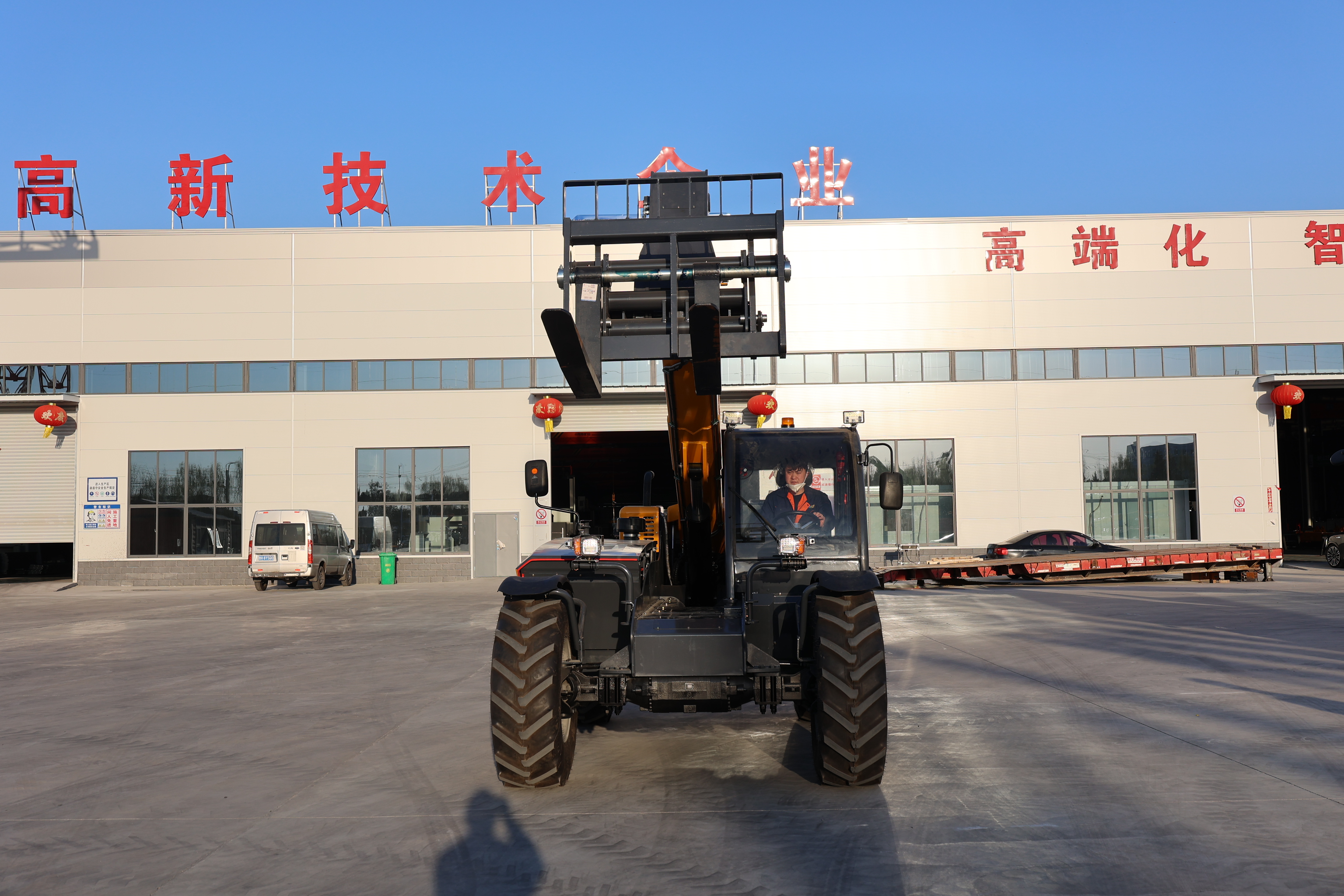 Telescopic Handler – 3500kg Load | 7.05m Lift Height | 31.5km/h | 3 Steering Modes