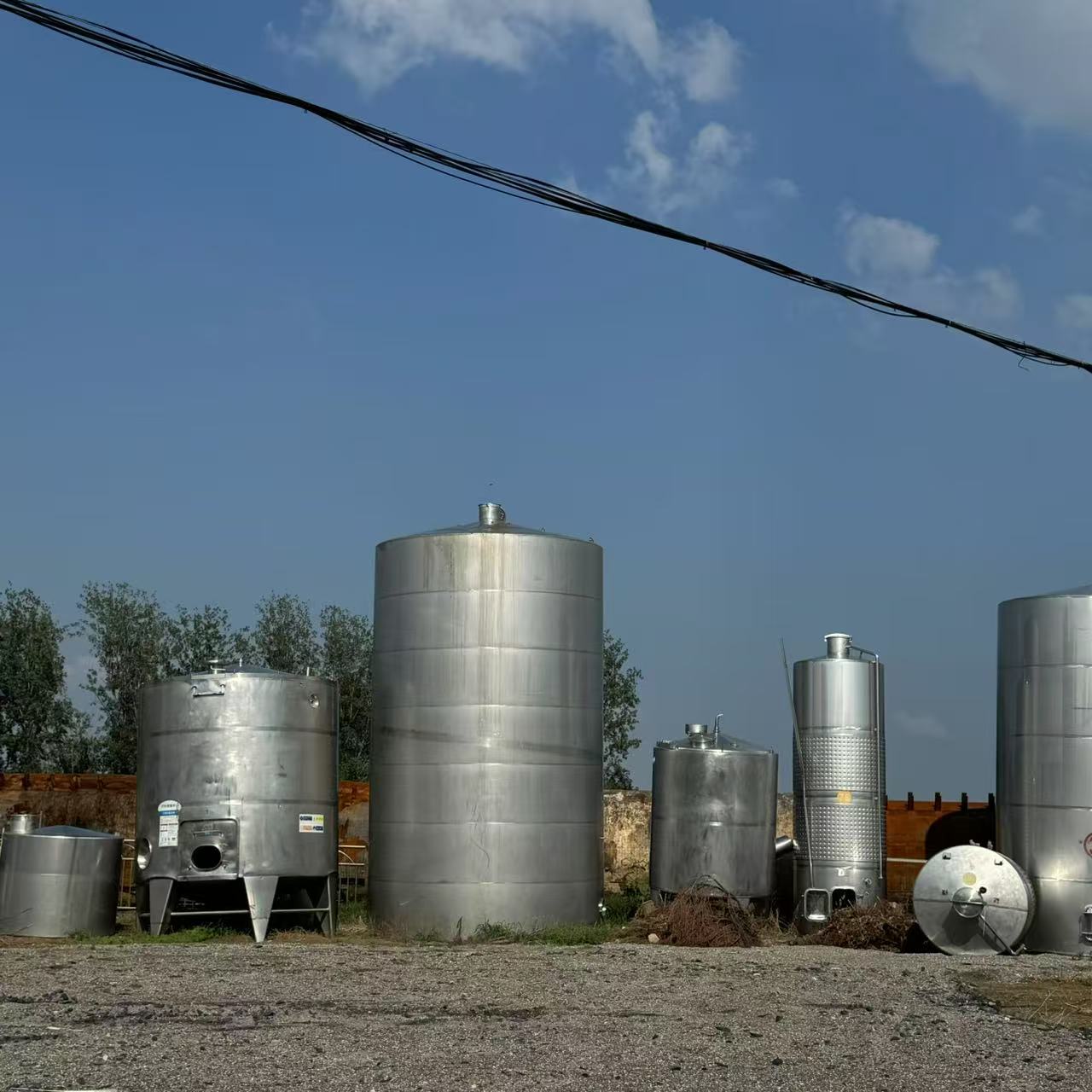Stainless Steel Storage Tank, Vertical/Horizontal Custom, Food-grade Chemical Liquid Mixing & Reaction Tank