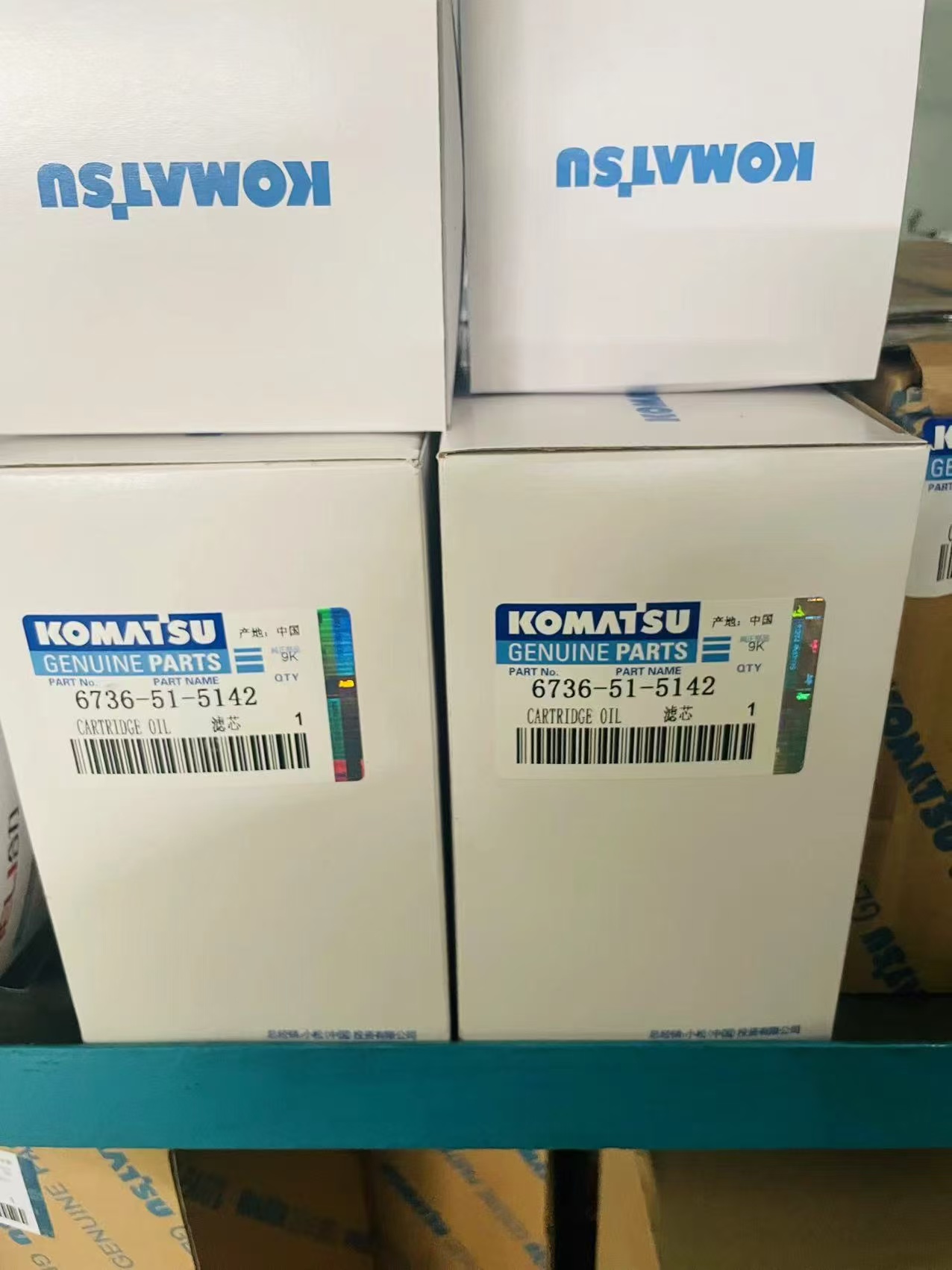 Genuine Komatsu Fuel Filter 600-319-3750 Original Diesel Filter for Komatsu Construction Machinery Spare Parts