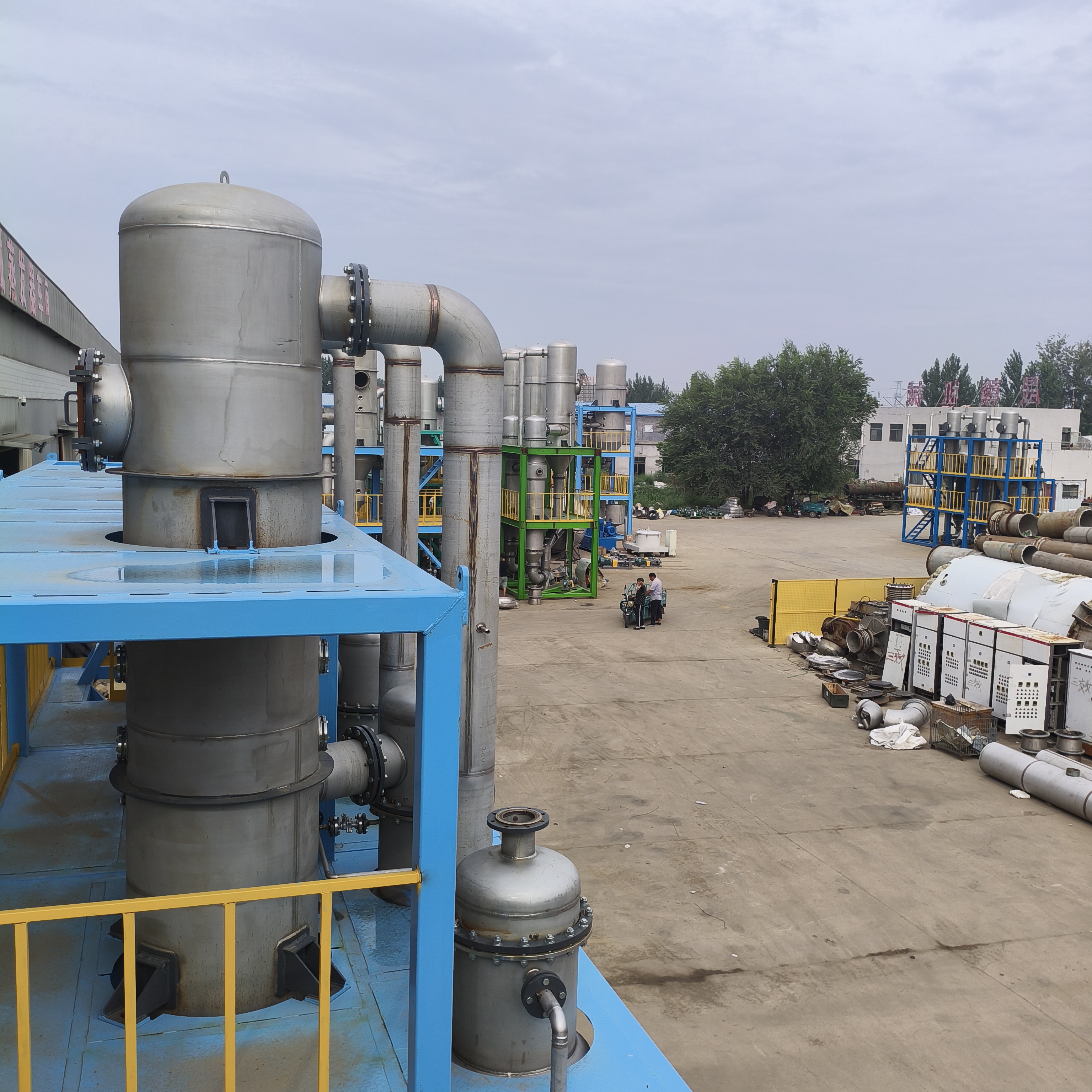Forced Circulation Evaporator for High-viscosity & Crystallizing Materials, Concentration Equipment for Food/Pharmaceutical/Environmental Industries