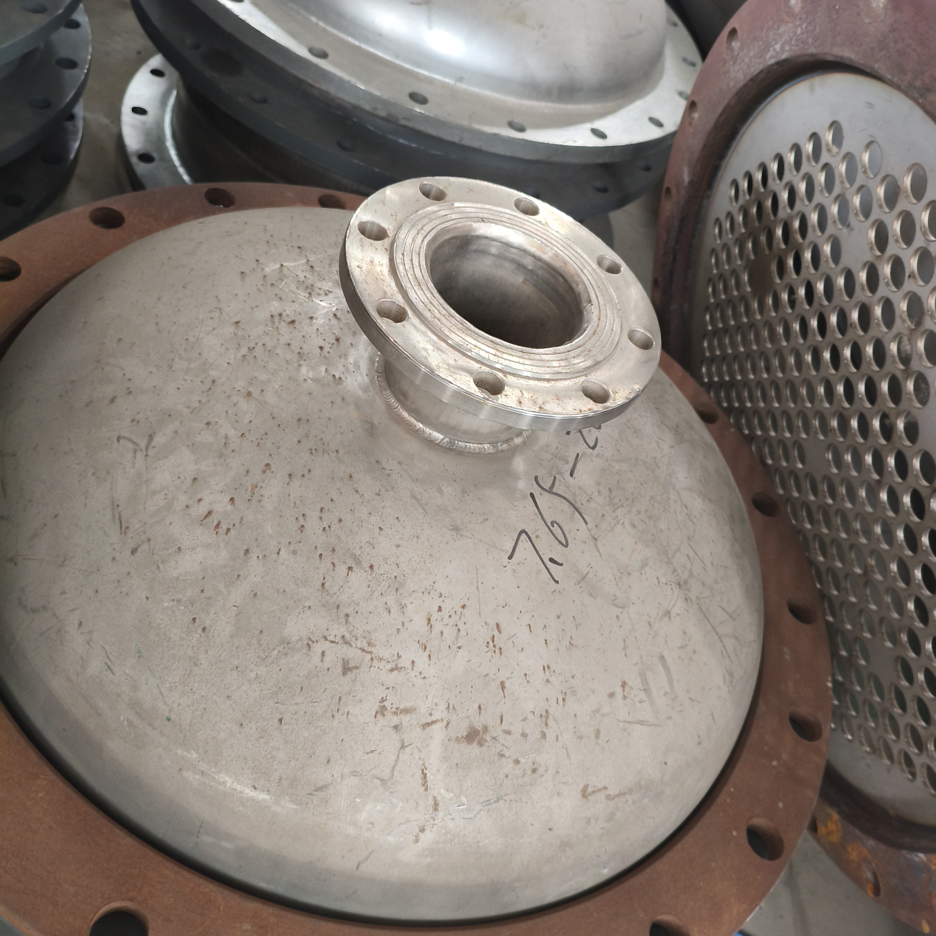 New Stainless Steel Tubular Condenser, Cooling Condensation/Waste Heat Recovery, Customized