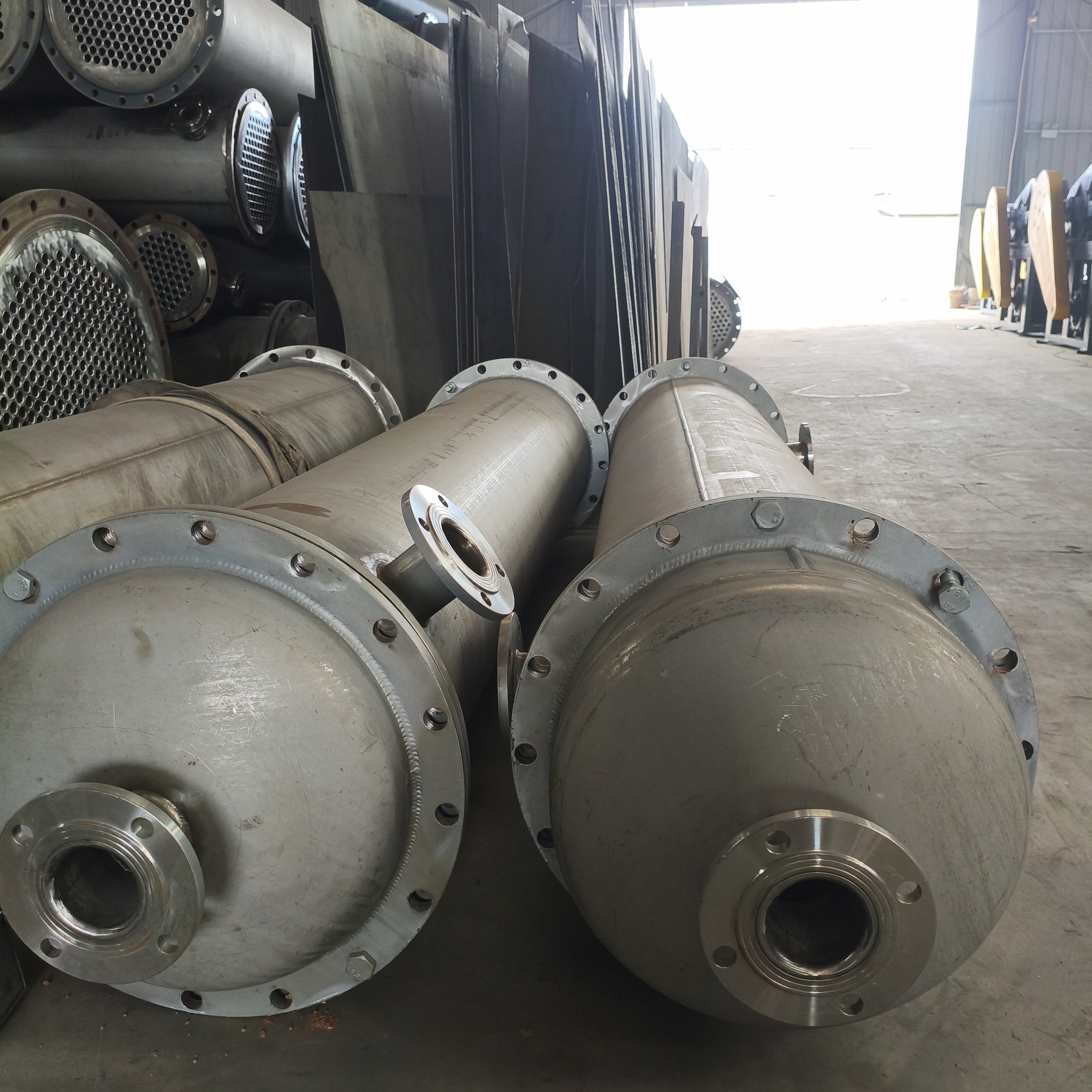 Custom Shell-and-tube Condenser, Industrial Heat Exchange Equipment, For Chemical/Environmental/Refrigeration
