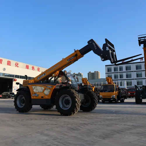 伸缩臂叉装车 – 最大载重 3500 公斤 | 最大提升高度 7.05 米 | 最大行驶速度 31.5 公里/小时 | 三种转向模式