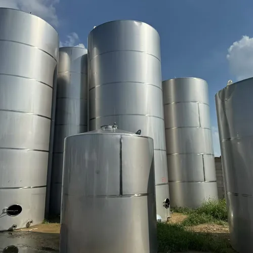 Stainless Steel Storage Tank, Vertical/Horizontal Custom, Food-grade Chemical Liquid Mixing & Reaction Tank