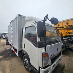 Sinotruk Howo 4.2m Light Van Truck, New Body, For Express & Distribution