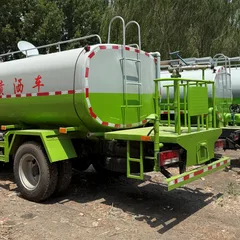 Municipal Road Dust Suppression Water Tank Truck